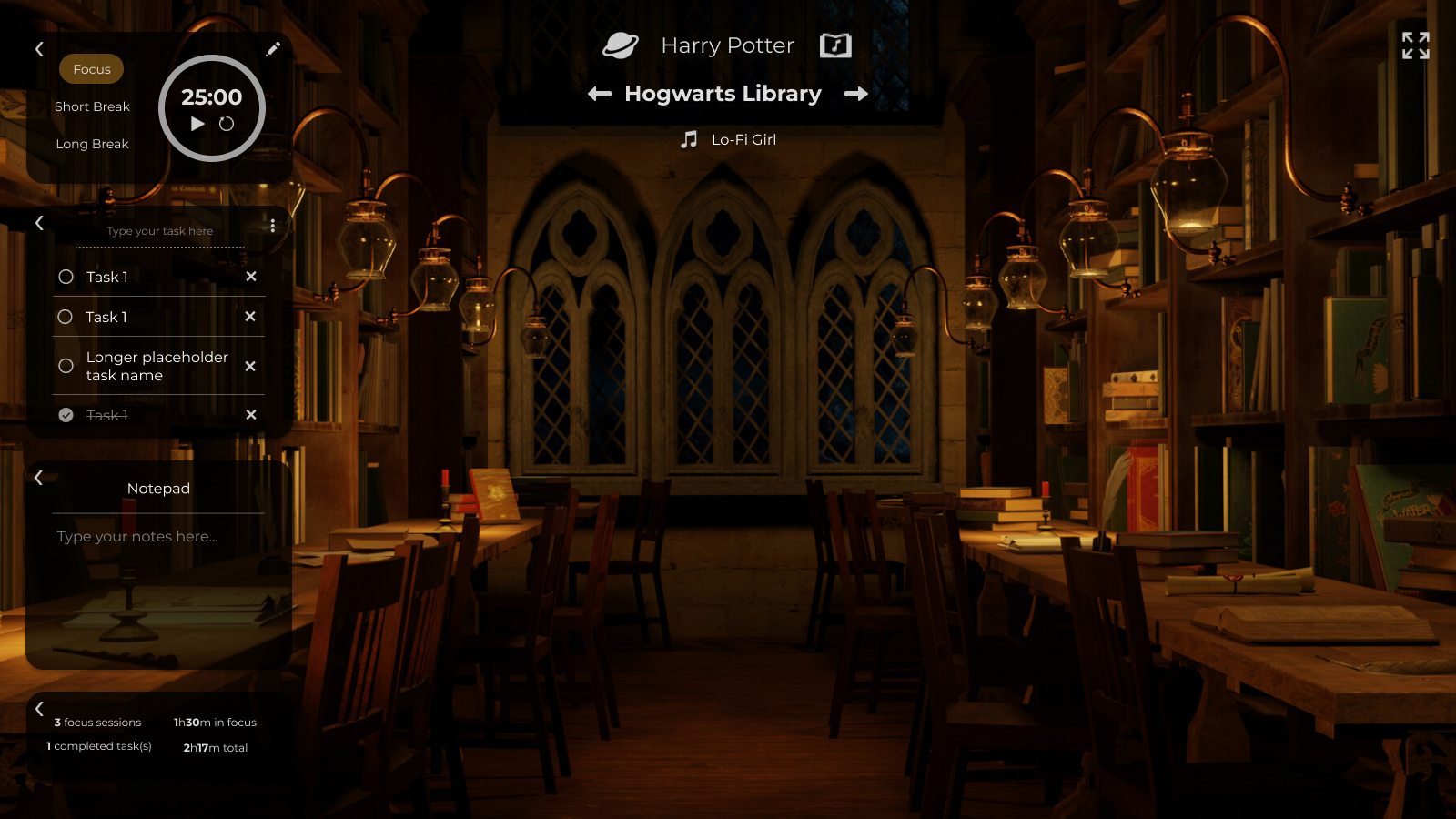 Screenshot FocusVerse